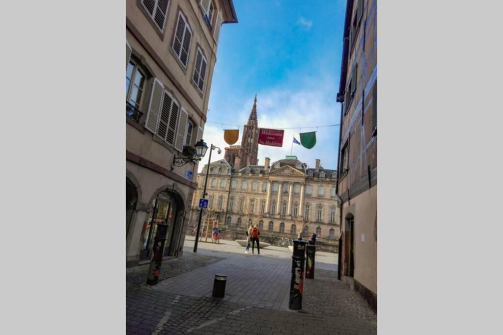 Appartement Cosy Rue Sainte Madeleine Strasbourg Bagian luar foto