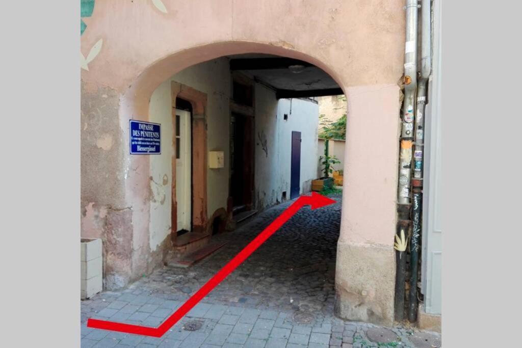 Appartement Cosy Rue Sainte Madeleine Strasbourg Bagian luar foto